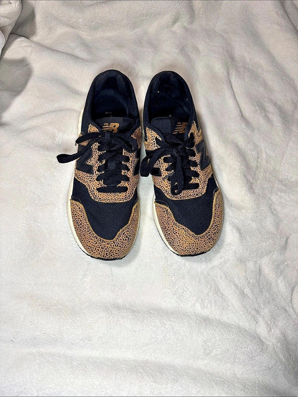 New Balance Fresh Foam Roav Black Leopard Sneakers